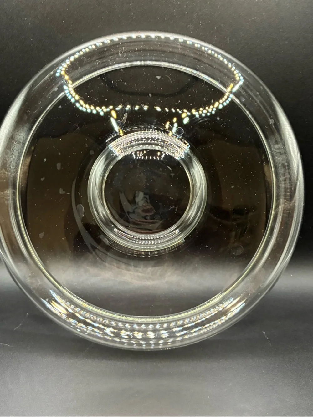 Princess House Glass Covered 4 QT Casserole with Heritage Series Floral Etching - Picture 7 of 7
